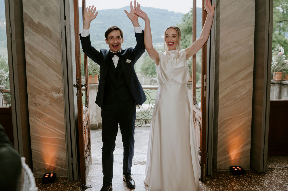 A Wedding With The Dolomites As Backdrop