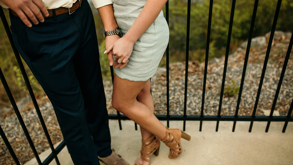 Summer Engagement Session At Two Rivers Park In Little Rock, Arkansas