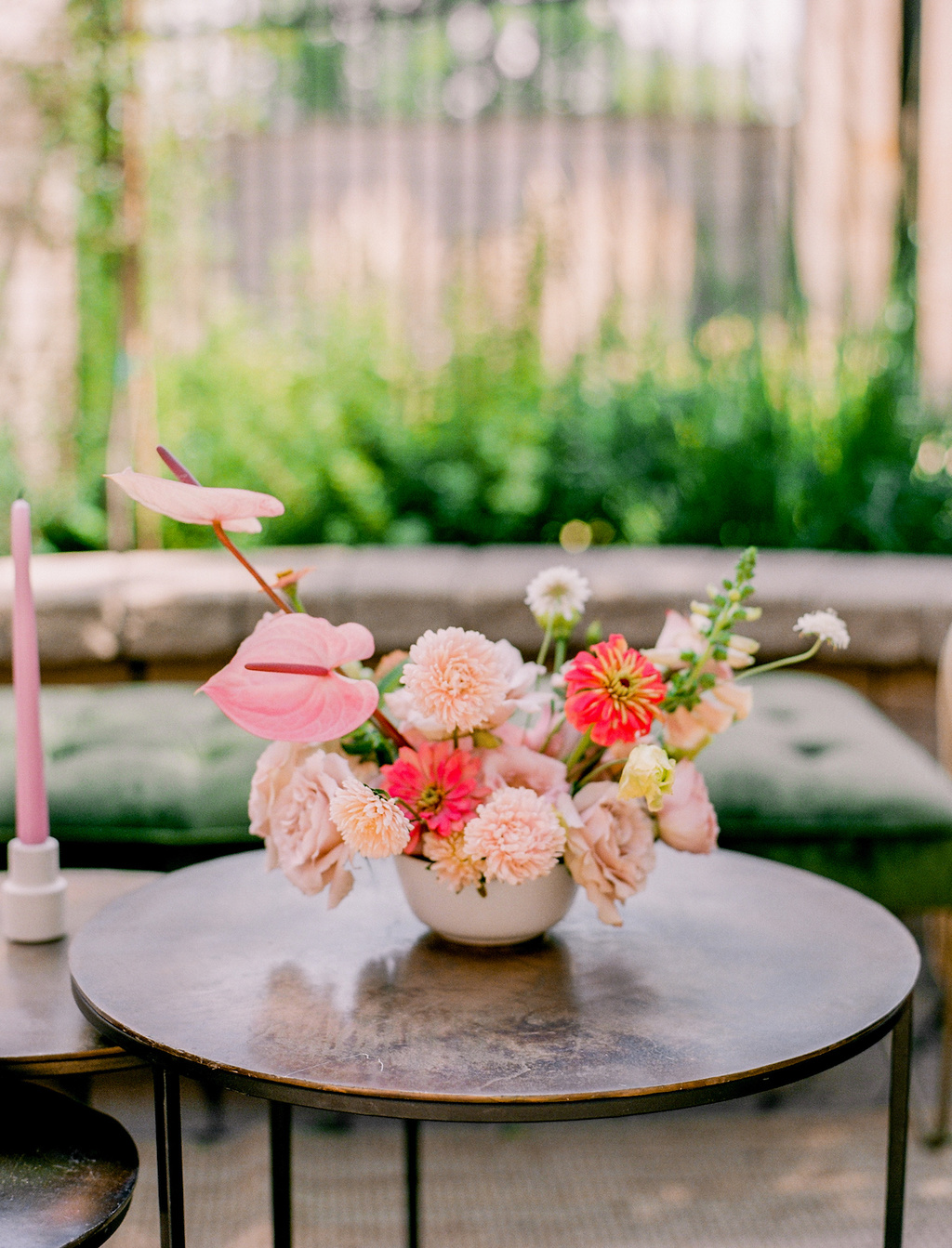 Mod Summer Wedding Inspiration At Bonnycastle Garden