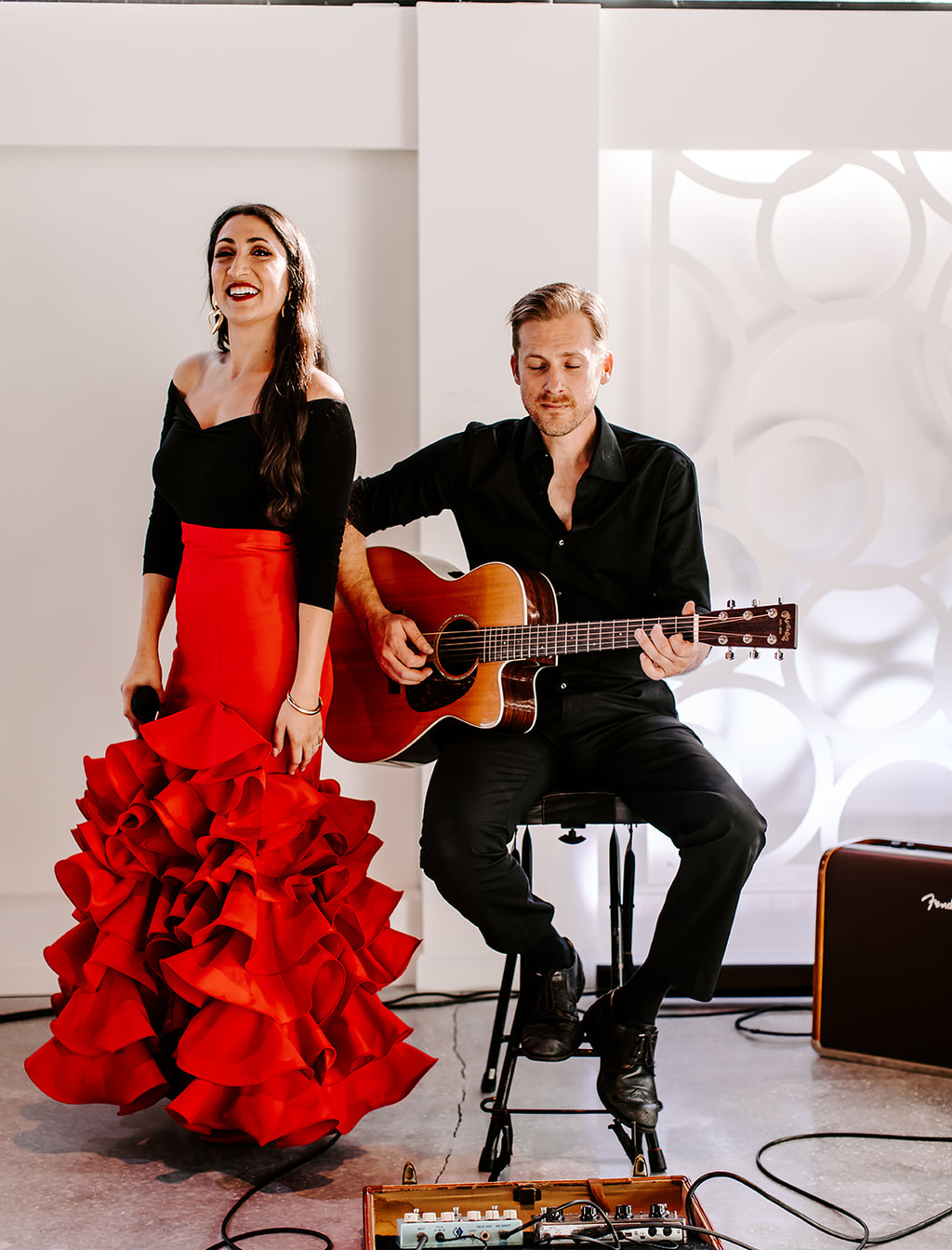 Bold Amour: Pink Wedding Inspiration At Canvas Event Venue