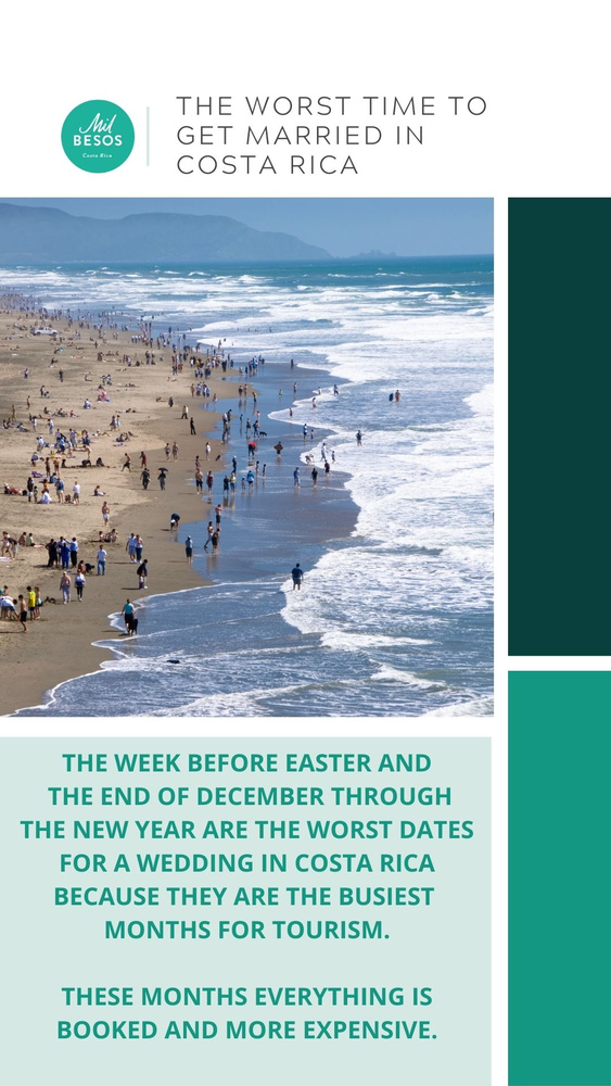 The Best Months To Have A Wedding In Costa Rica