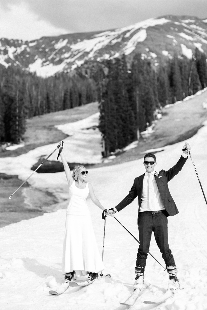 Snow Capped Summer Wedding In Colorado