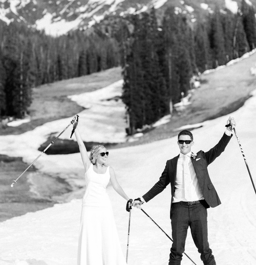 Snow Capped Summer Wedding In Colorado