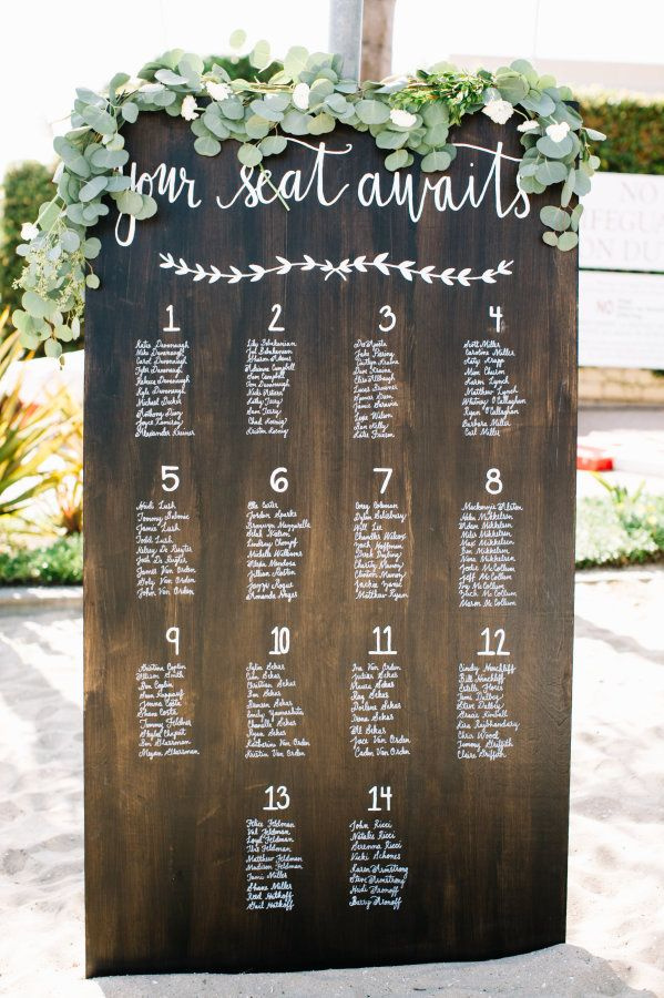 10 Unique Seating Chart Ideas For Your Wedding Day