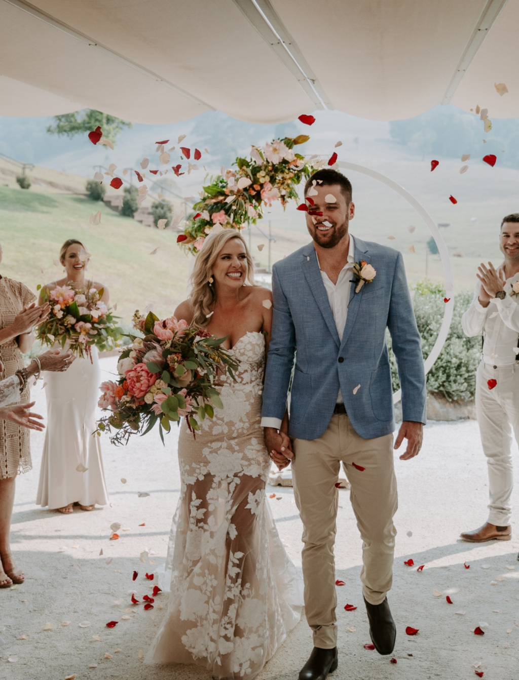 Australian Micro-wedding In The Hinterland Countryside