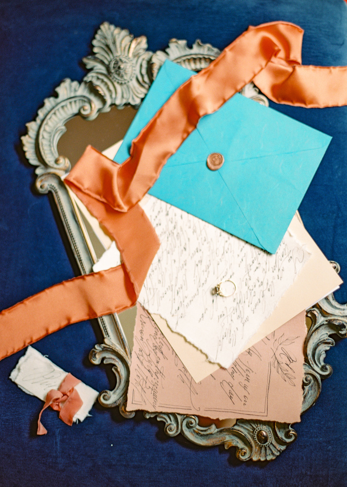 Vibrant Tones Elegant Wedding Inspiration