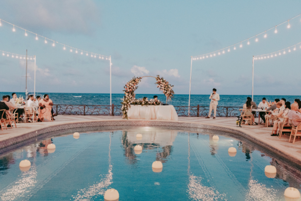 Dreamy Wedding Of Jenny And Vince At Villa La Joya, Mexico