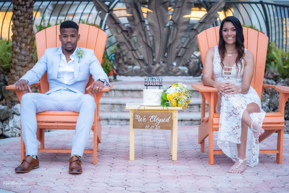 Beautiful Kona Kai Key Largo Couple Featured On 'what If We Elope' Blog