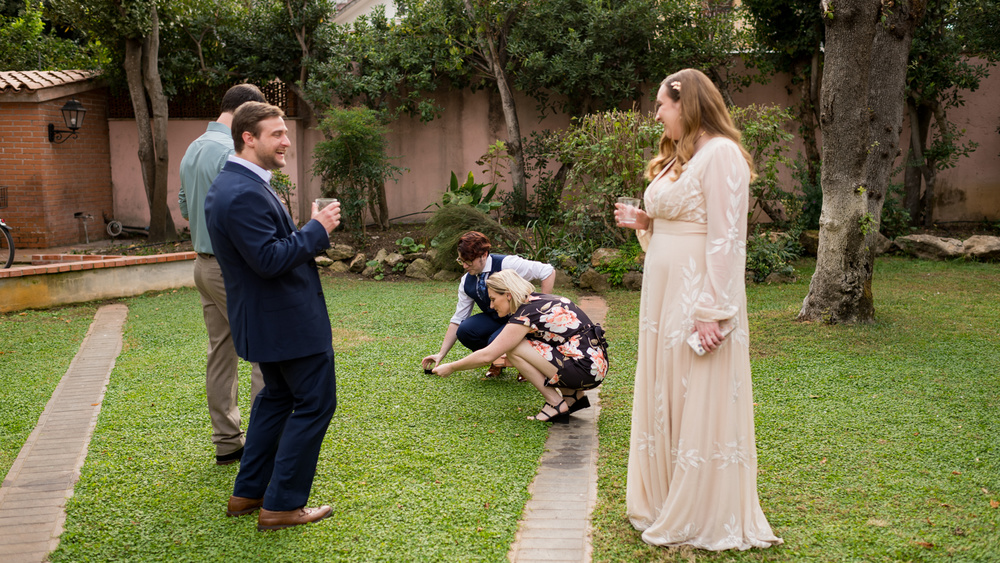A Pink Villa Wedding Outside Rome