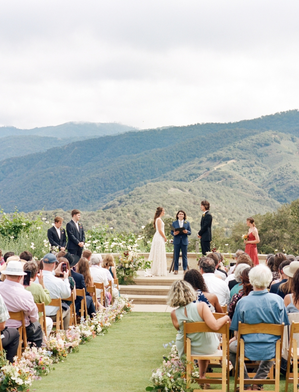 Romantic Holman Ranch Summer Florals Wedding