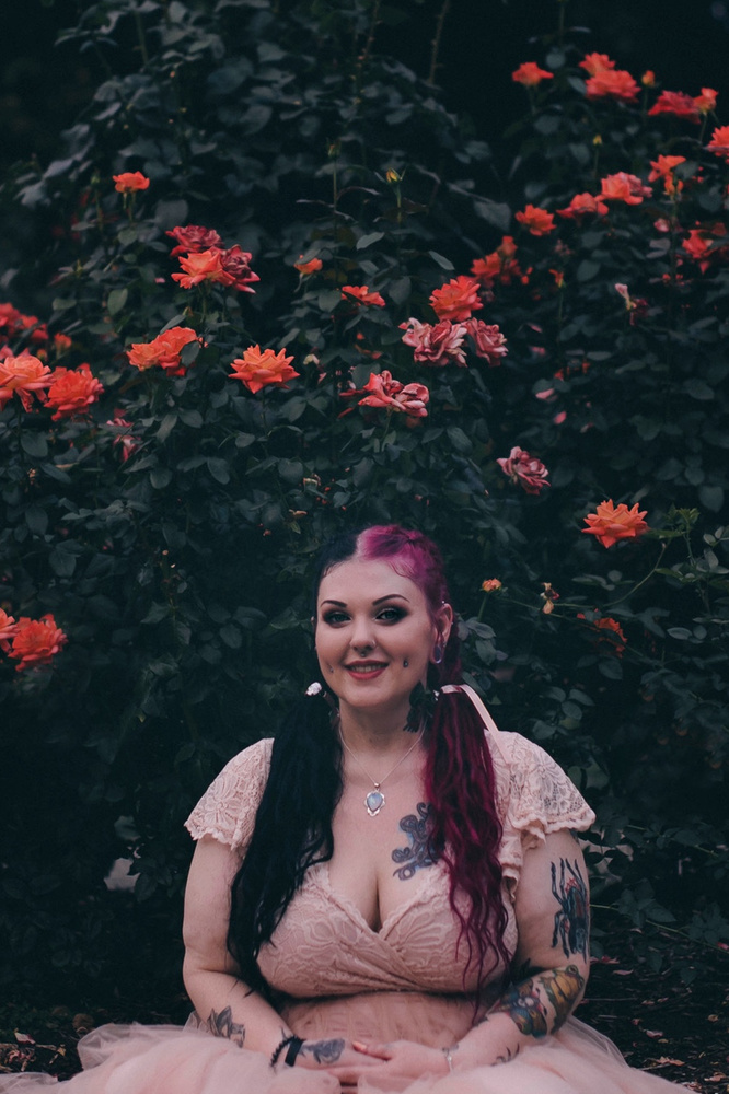 Heather And Zach's Intimate Rose Garden Elopement