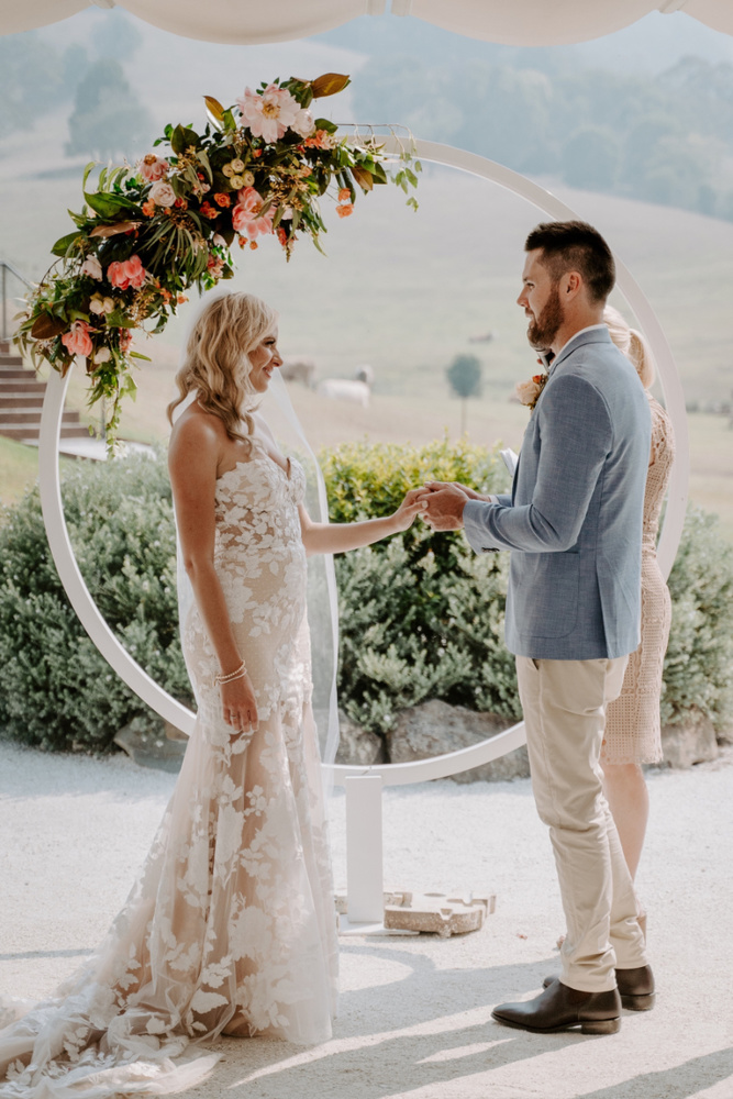 Australian Micro-wedding In The Hinterland Countryside