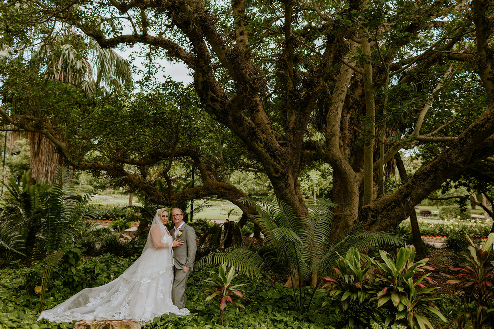 A Fun & Playful Brisbane City Botanic Gardens Wedding