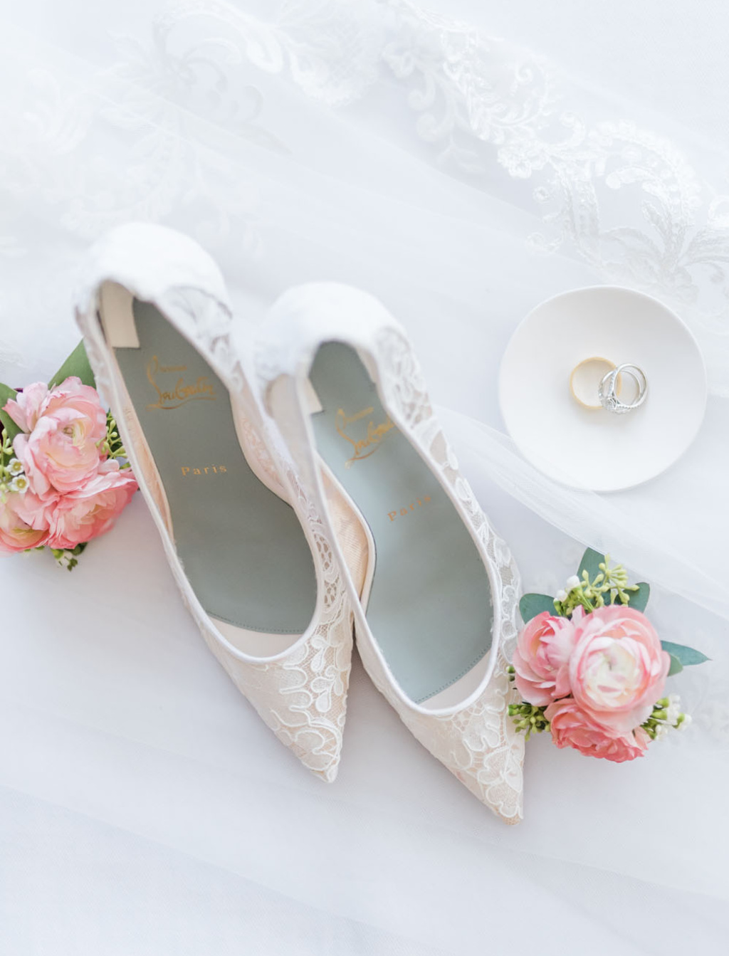 Blush + Burgundy Jw Marriott Las Vegas Wedding