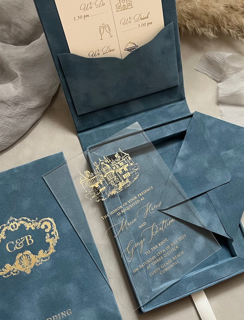 Luxury Wedding Invitations Handmade By Polina Perri