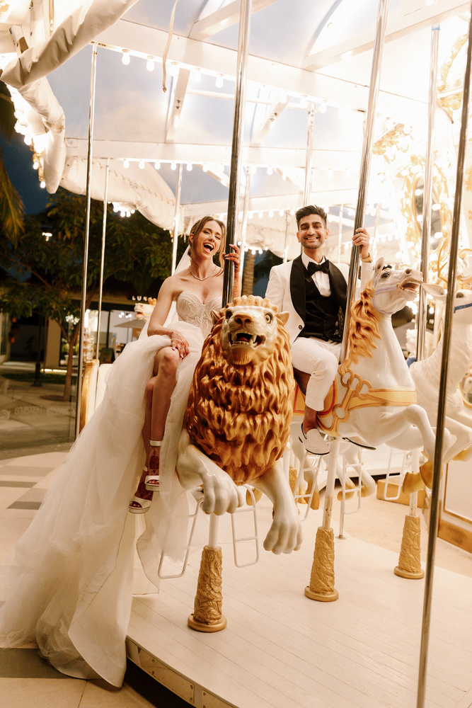A Carousel Of Love: Maddie & Ishan’s Magical Moments At Garza Blanca Cancun