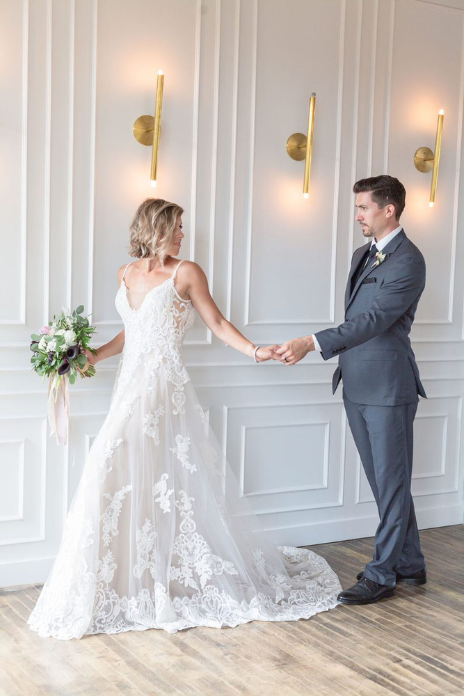 5 Lace Wedding Dresses You Can Try On At Home!