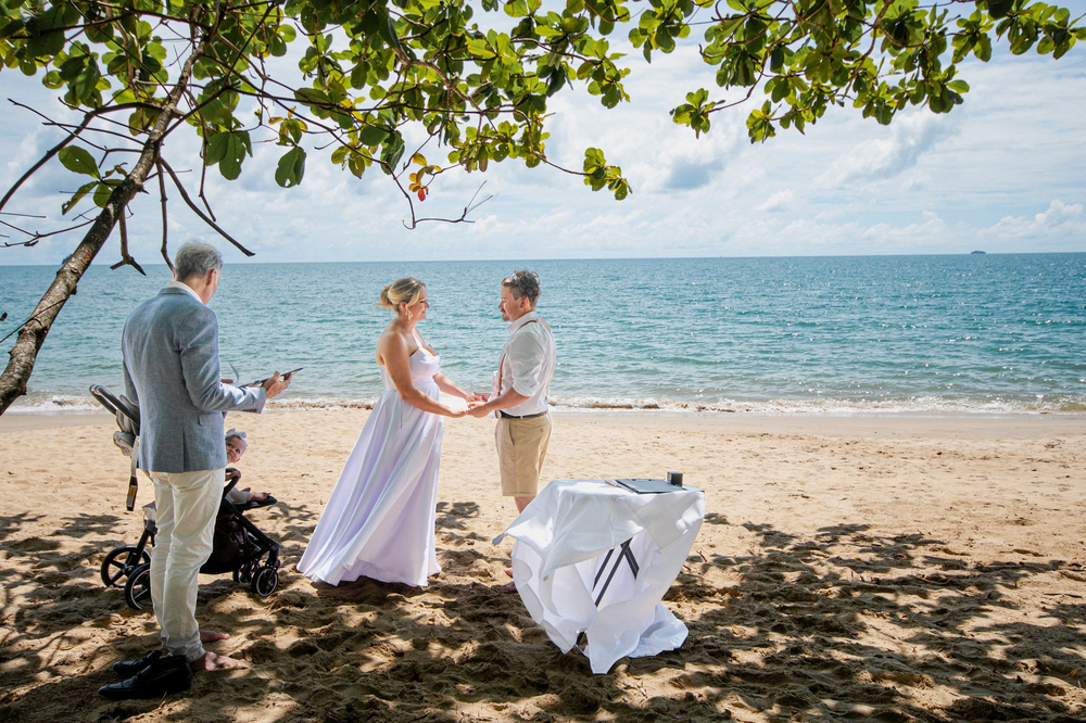 A Destination Elopement Wedding At Palm Cove In Australia