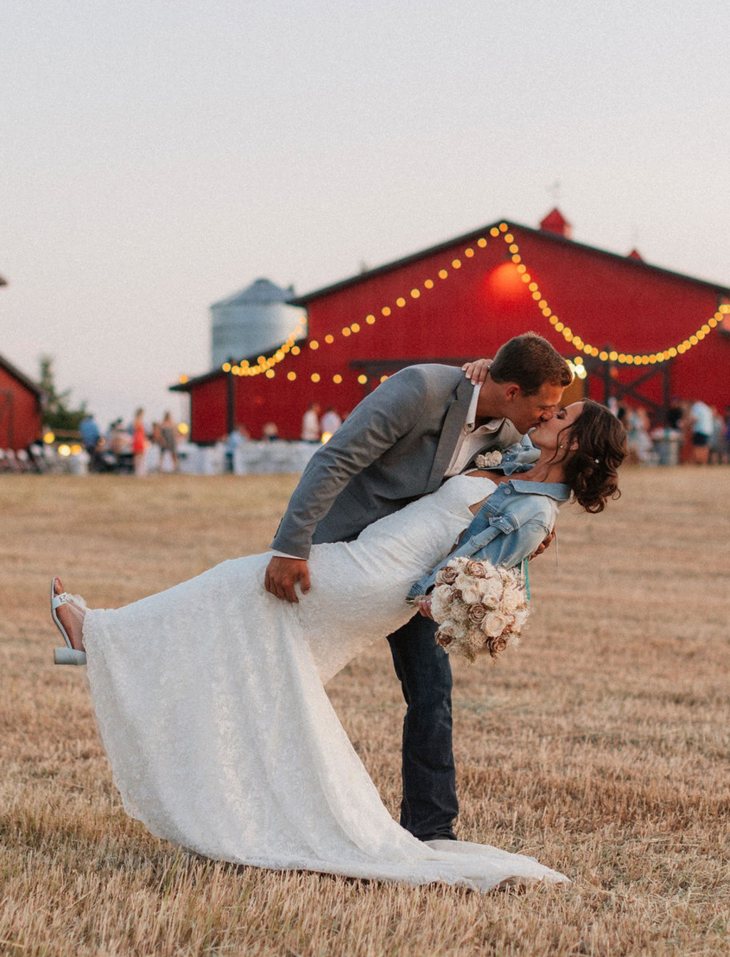 Addyson And Bransen's Barn Wedding In Kalispell, Montana