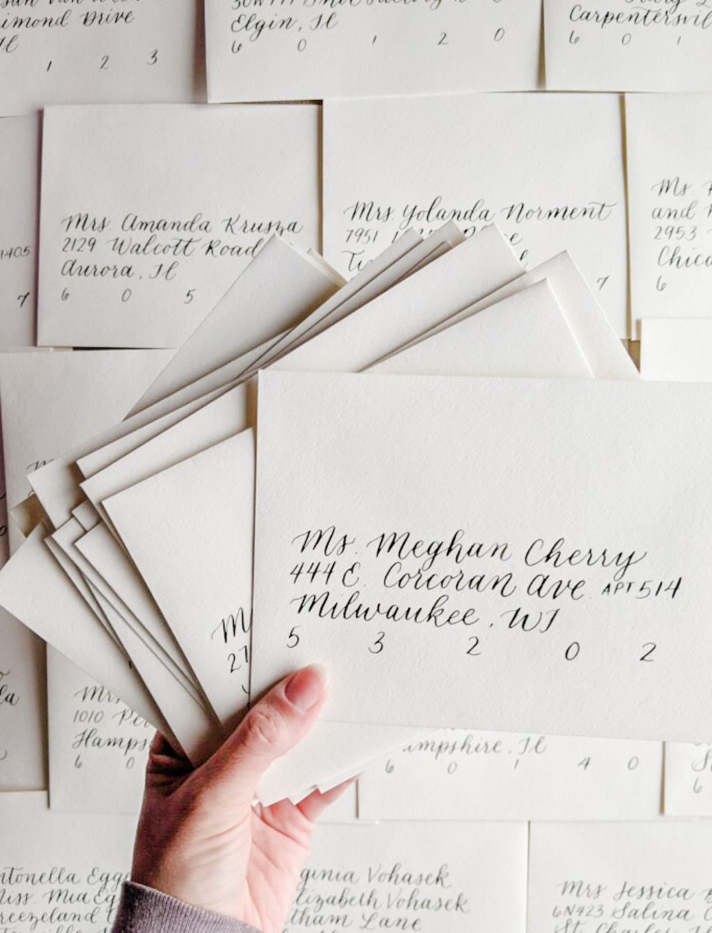 How To Find Your Wedding Calligrapher
