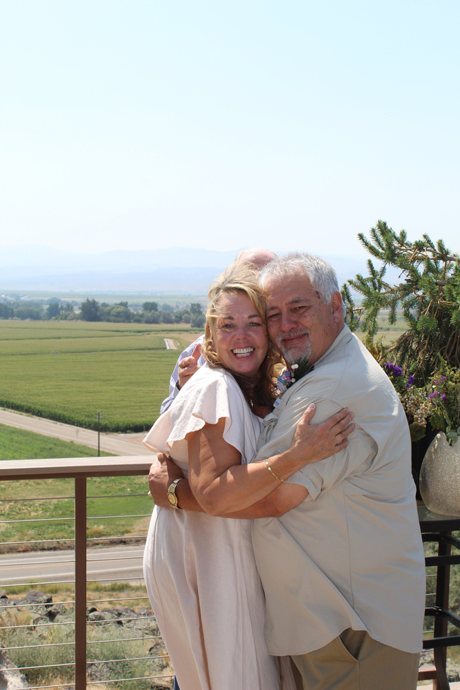 Rural Hill Top Wedding Melba Idaho